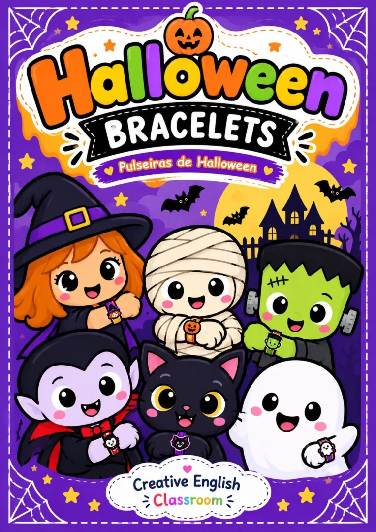 Pulseiras Halloween pdf 1 Ensino Infantil — imagem 2