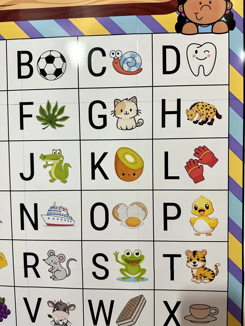 Quadro Alfabético — Cartaz Ampliado e A4 para Educação Infantil e 1º Ano — imagem 2