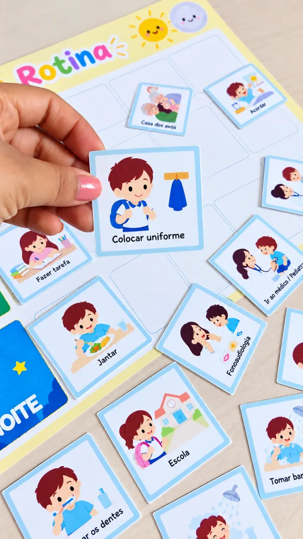 Quadro de Rotina Diária em PDF - Educação Infantil — imagem 2