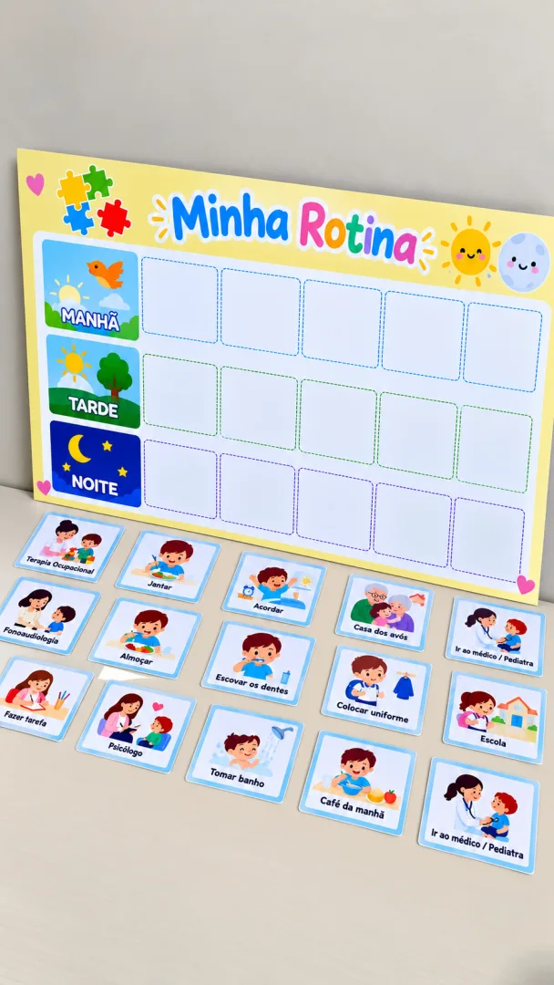 Quadro de Rotina Diária em PDF - Educação Infantil — imagem 5
