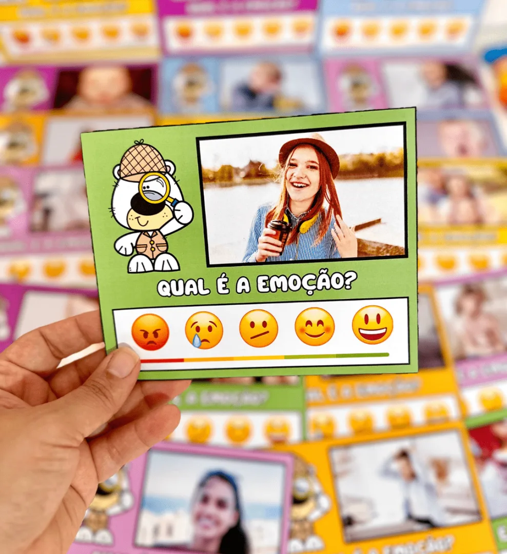 Qual é a Emoção? - 20 Fichas para Educação Especial em PDF — imagem 4