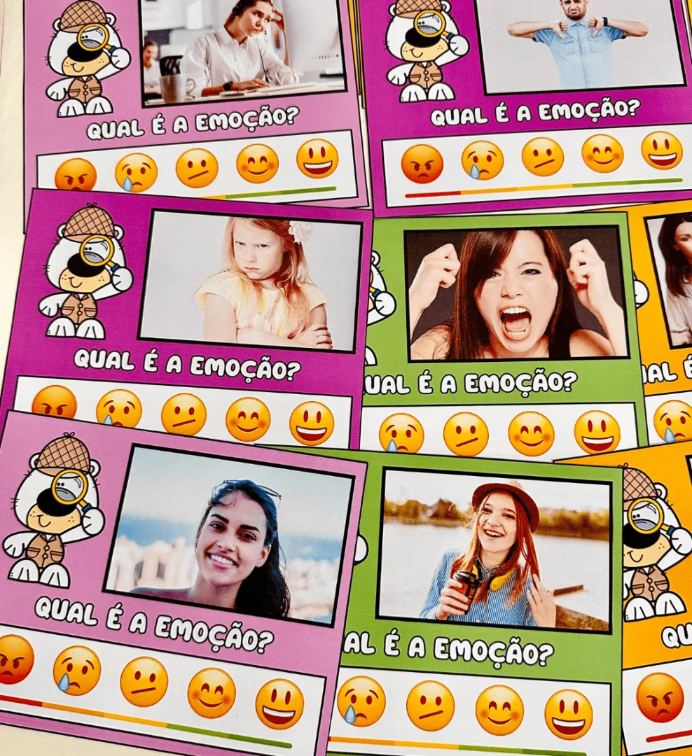 Qual é a Emoção? - 20 Fichas para Educação Especial em PDF — imagem 5