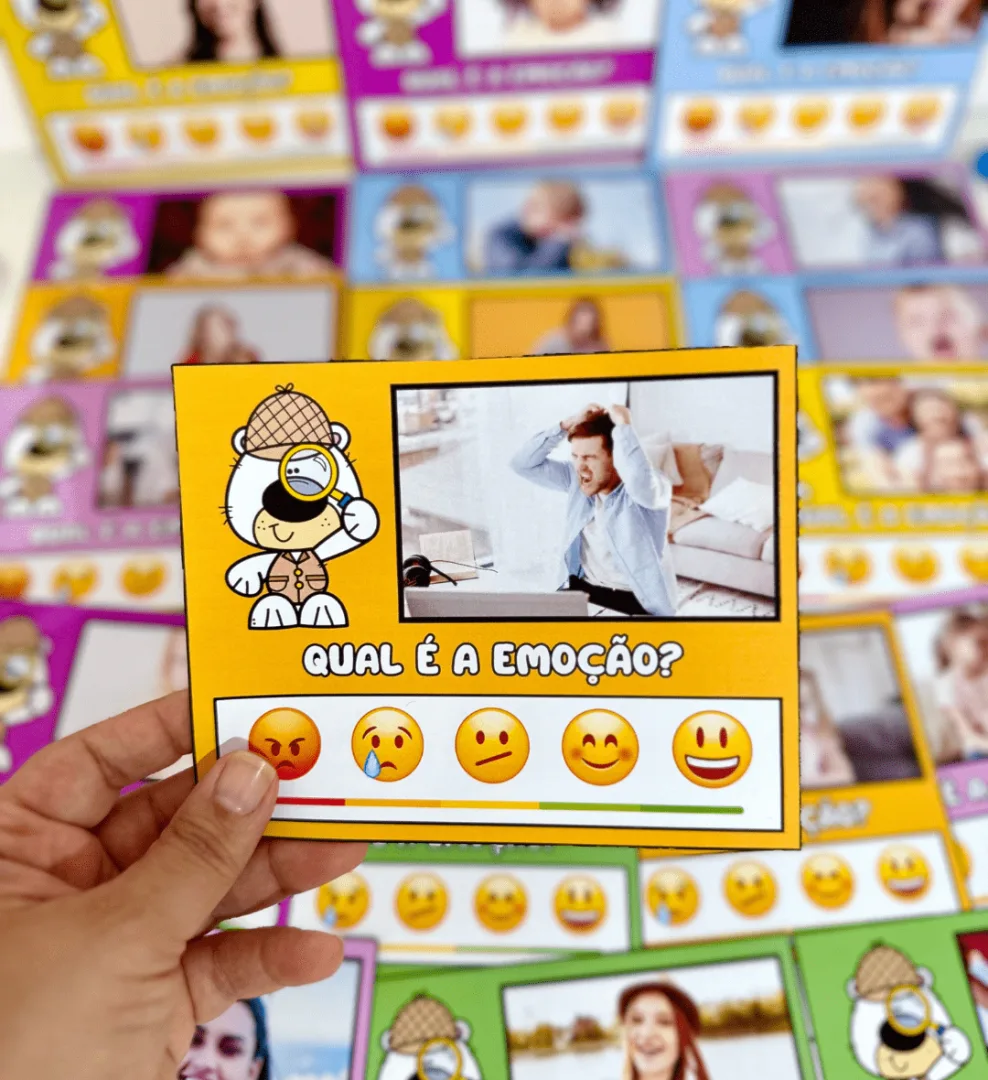 Qual é a Emoção? - 20 Fichas para Educação Especial em PDF — imagem 6