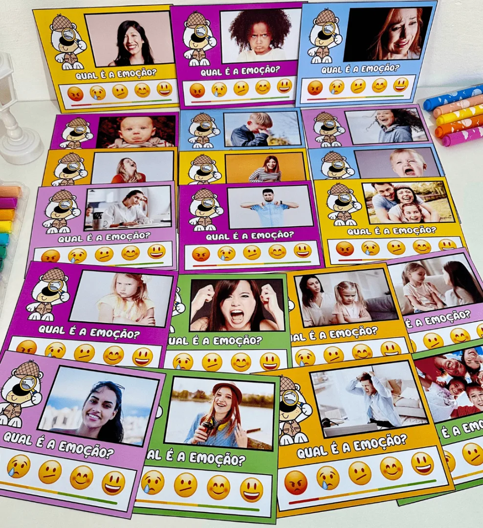 Qual é a Emoção? - 20 Fichas para Educação Especial em PDF — imagem 7
