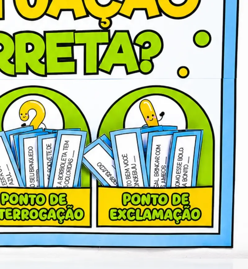 Qual é a Pontuação Correta? | Atividade de português em PDF — imagem 2