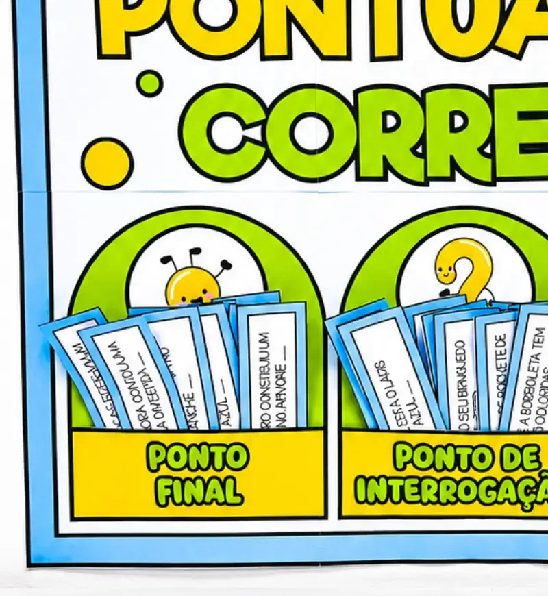 Qual é a Pontuação Correta? | Atividade de português em PDF — imagem 3