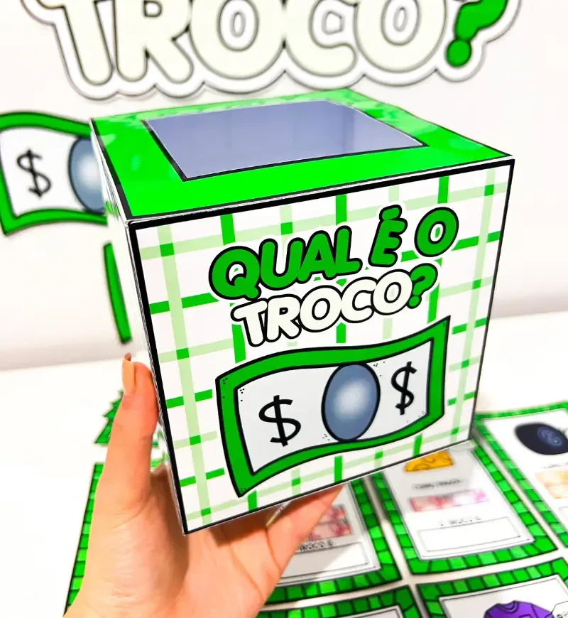 Qual é o Troco? | Atividade Matemática em PDF — imagem 5