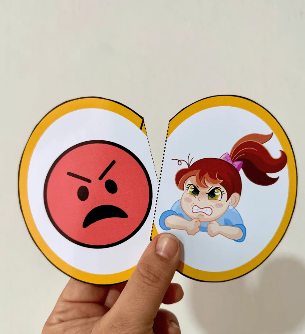 Quebra-Cabeça das Emoções - PDF para Educação Especial - 20 Fichas — imagem 2