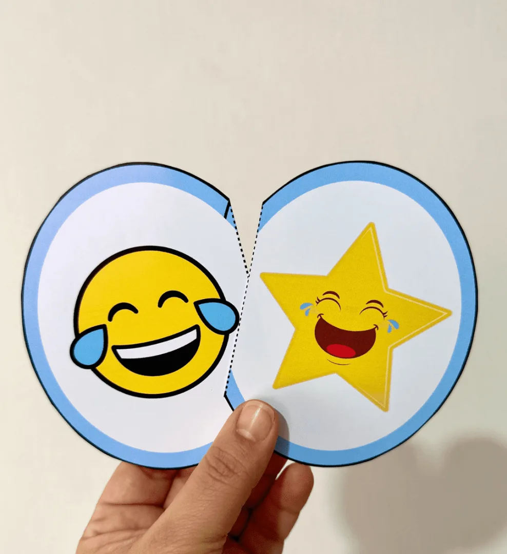 Quebra-Cabeça das Emoções - PDF para Educação Especial - 20 Fichas — imagem 3