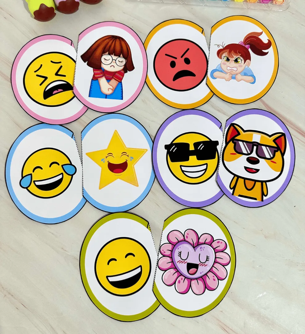 Quebra-Cabeça das Emoções - PDF para Educação Especial - 20 Fichas — imagem 4