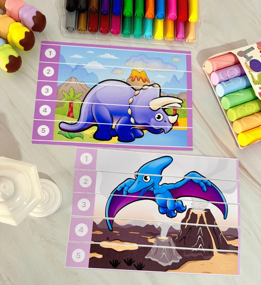 Quebra-Cabeça Dinossauros — imagem 2