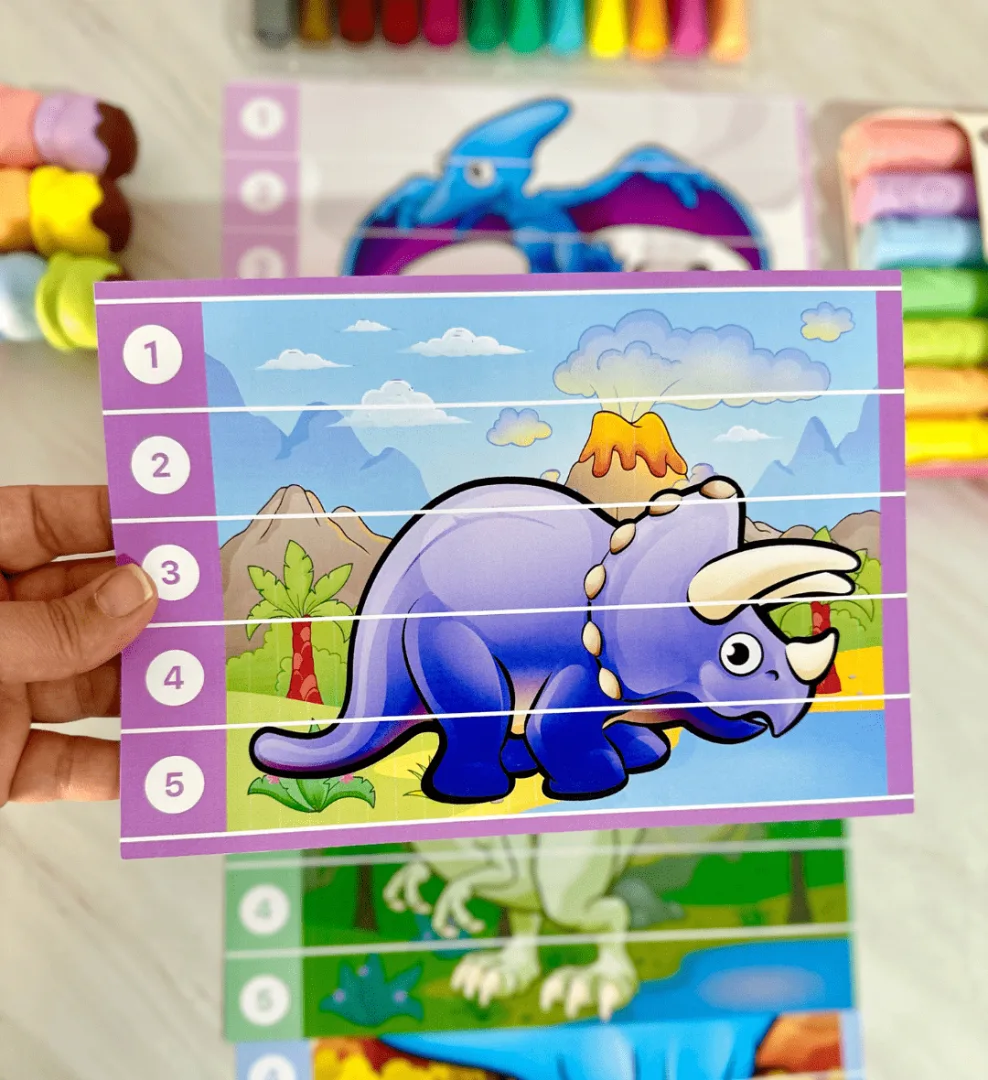 Quebra-Cabeça Dinossauros — imagem 3