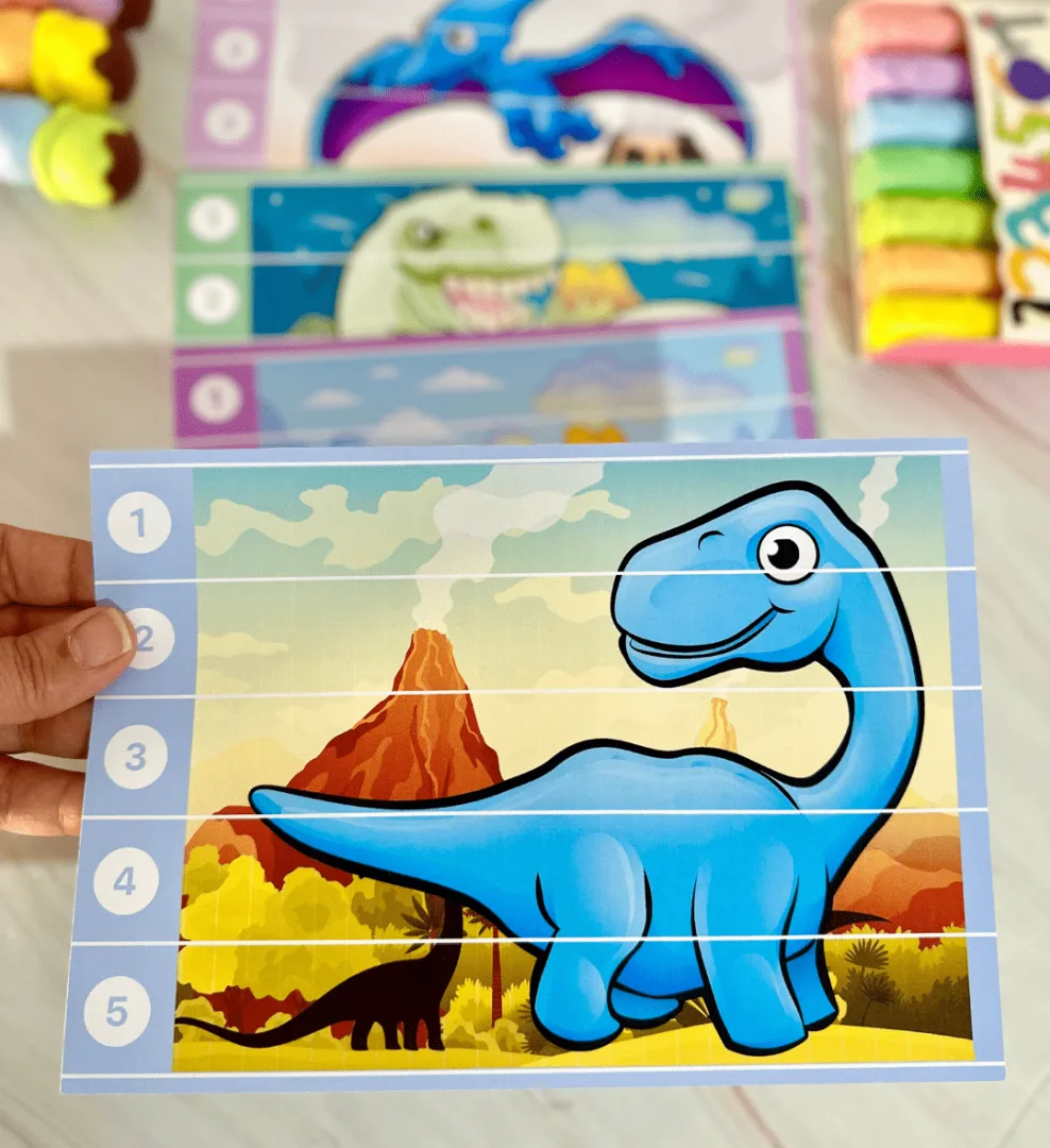Quebra-Cabeça Dinossauros — imagem 4
