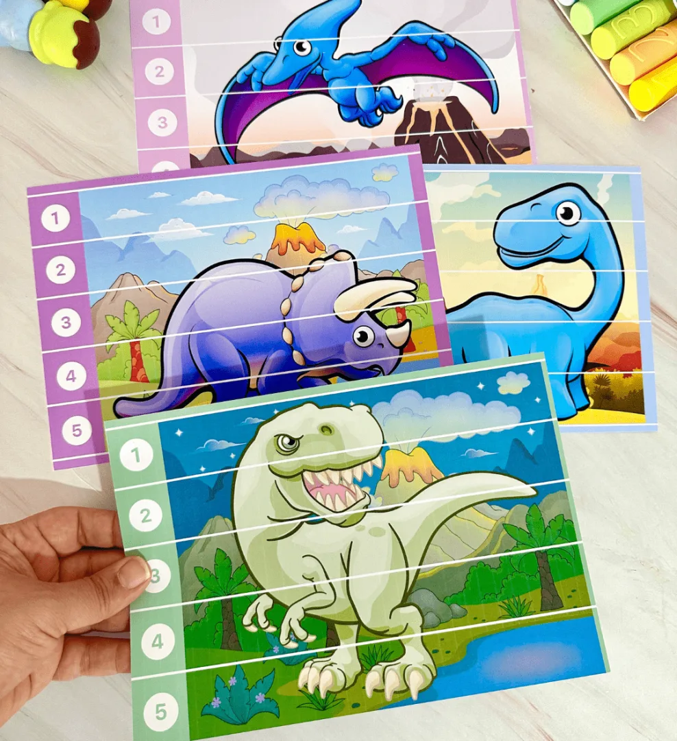 Quebra-Cabeça Dinossauros — imagem 5