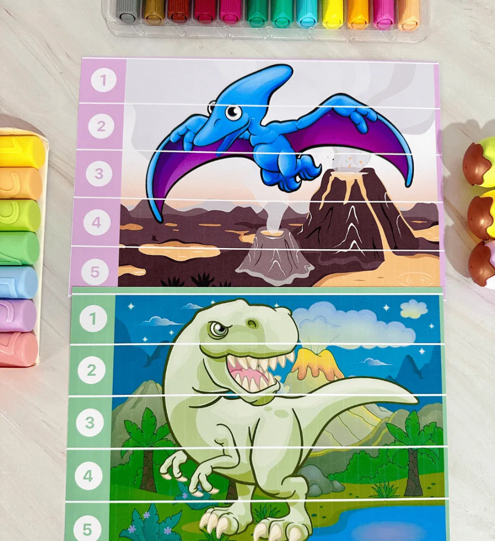Quebra-Cabeça Dinossauros — imagem 6