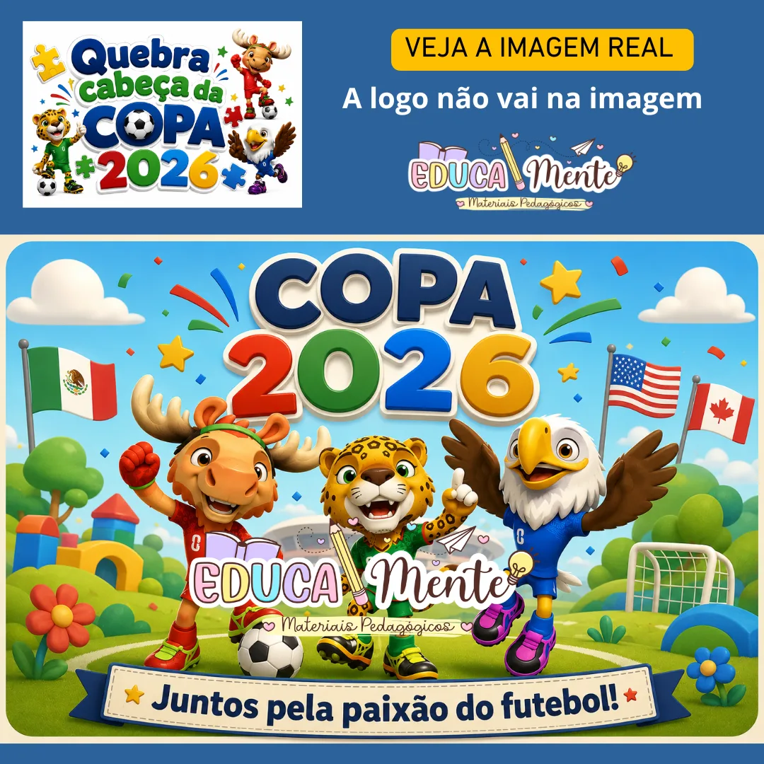 ⚽🧩QUEBRA-CABEÇA MASCOTES DA COPA 2026🧩⚽ — imagem 2