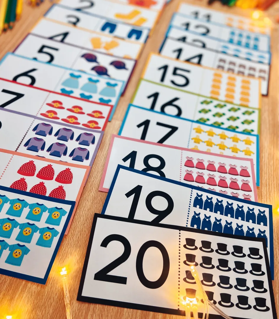 Quebra-Cabeça Numerais de 0 a 20 PDF - Números e Quantidades para Educação Infantil — imagem 2