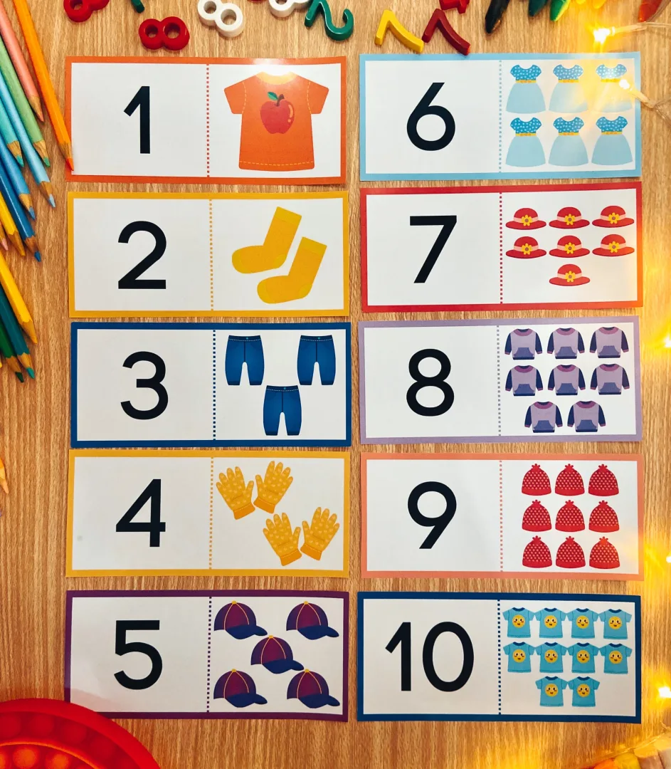 Quebra-Cabeça Numerais de 0 a 20 PDF - Números e Quantidades para Educação Infantil — imagem 4