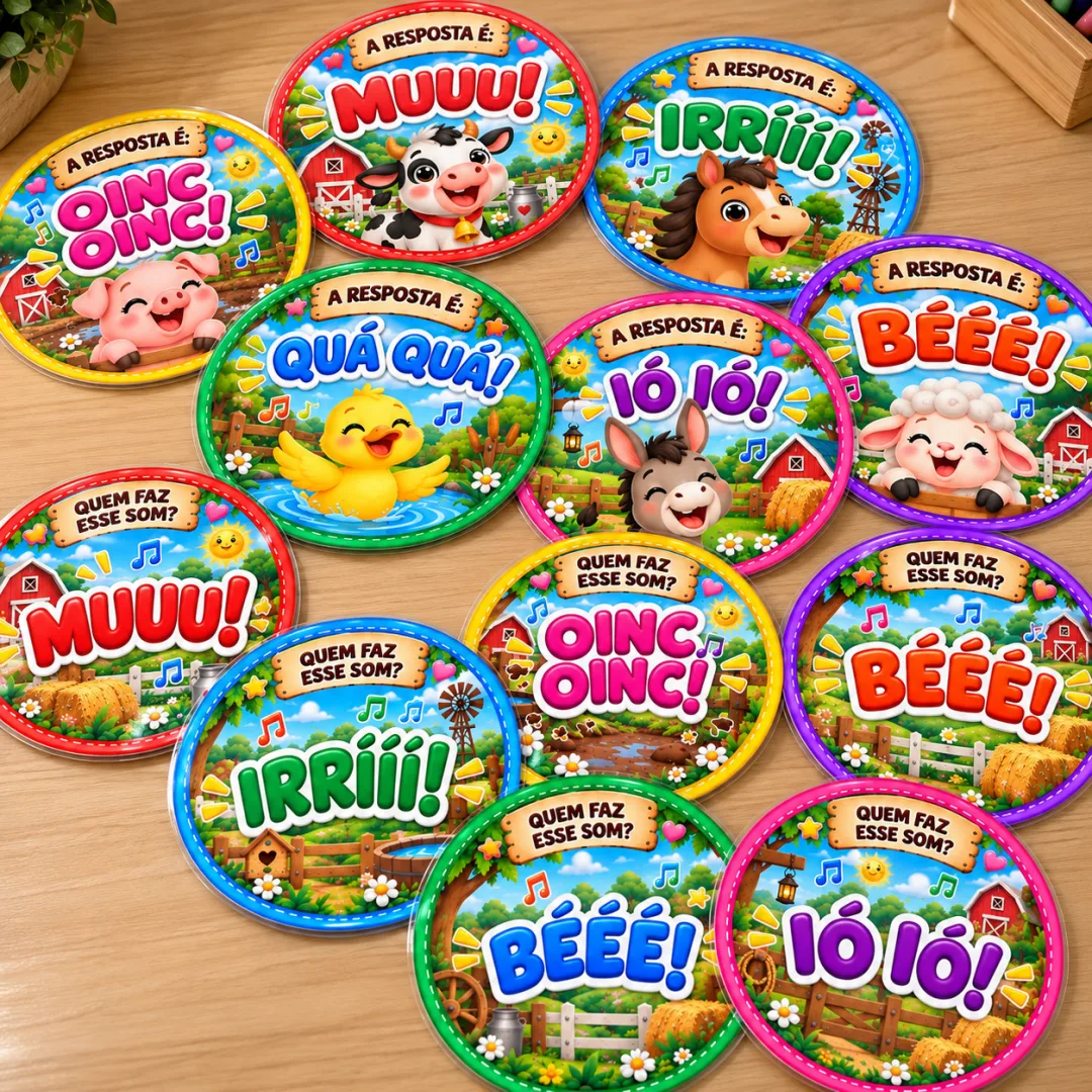 Imitando os Animais - Quem Faz Esse Som? – Educação Infantil - Arquivo Digital - Jogo — imagem 2