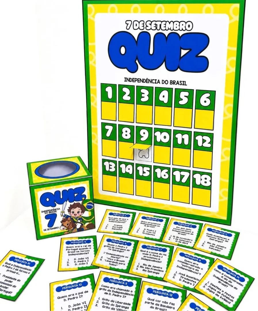 Quiz 7 de Setembro – Independência do Brasil — imagem 2