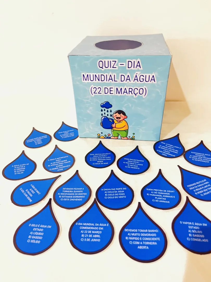 QUIZ DIA DA ÁGUA: APRENDER BRINCANDO — imagem 2