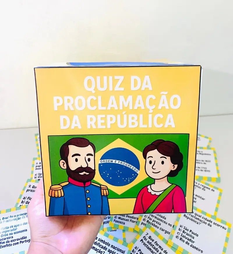 Quiz Proclamação da República PDF 24 perguntas Anos Iniciais — imagem 2