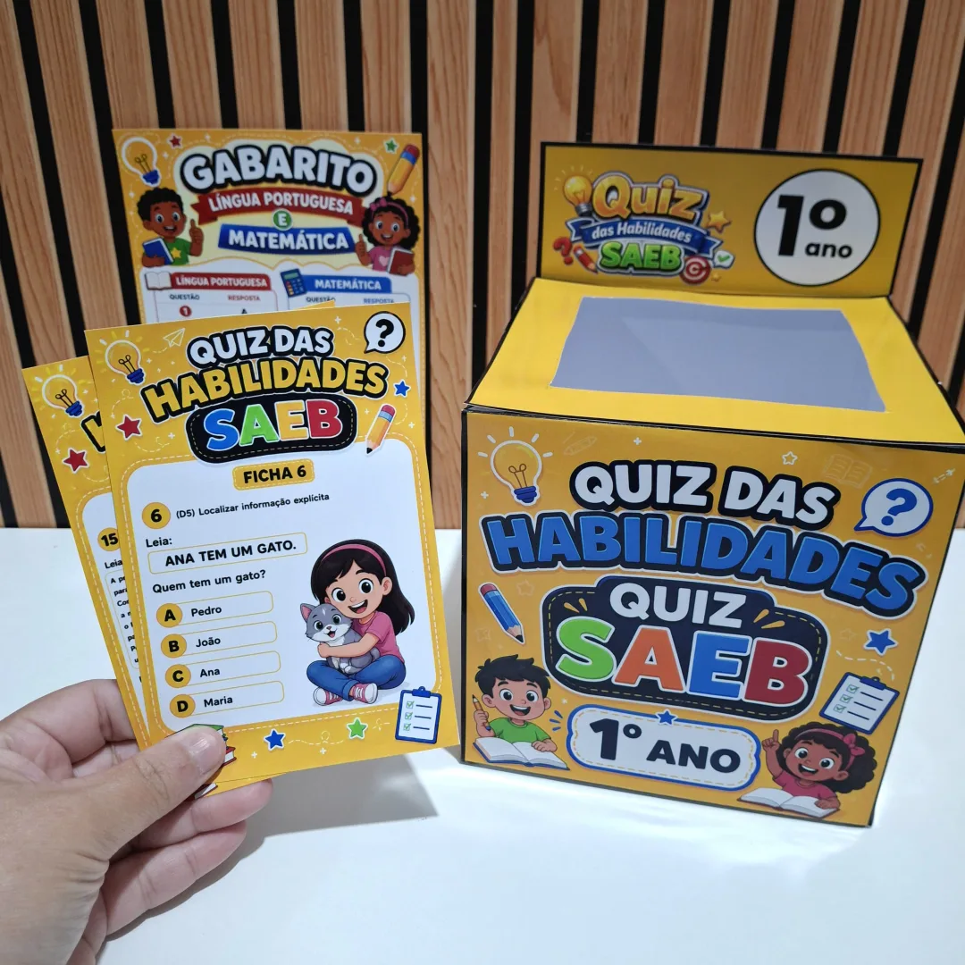 Quiz Saeb | Quiz de Habilidades 1° ano Fundamental — imagem 4