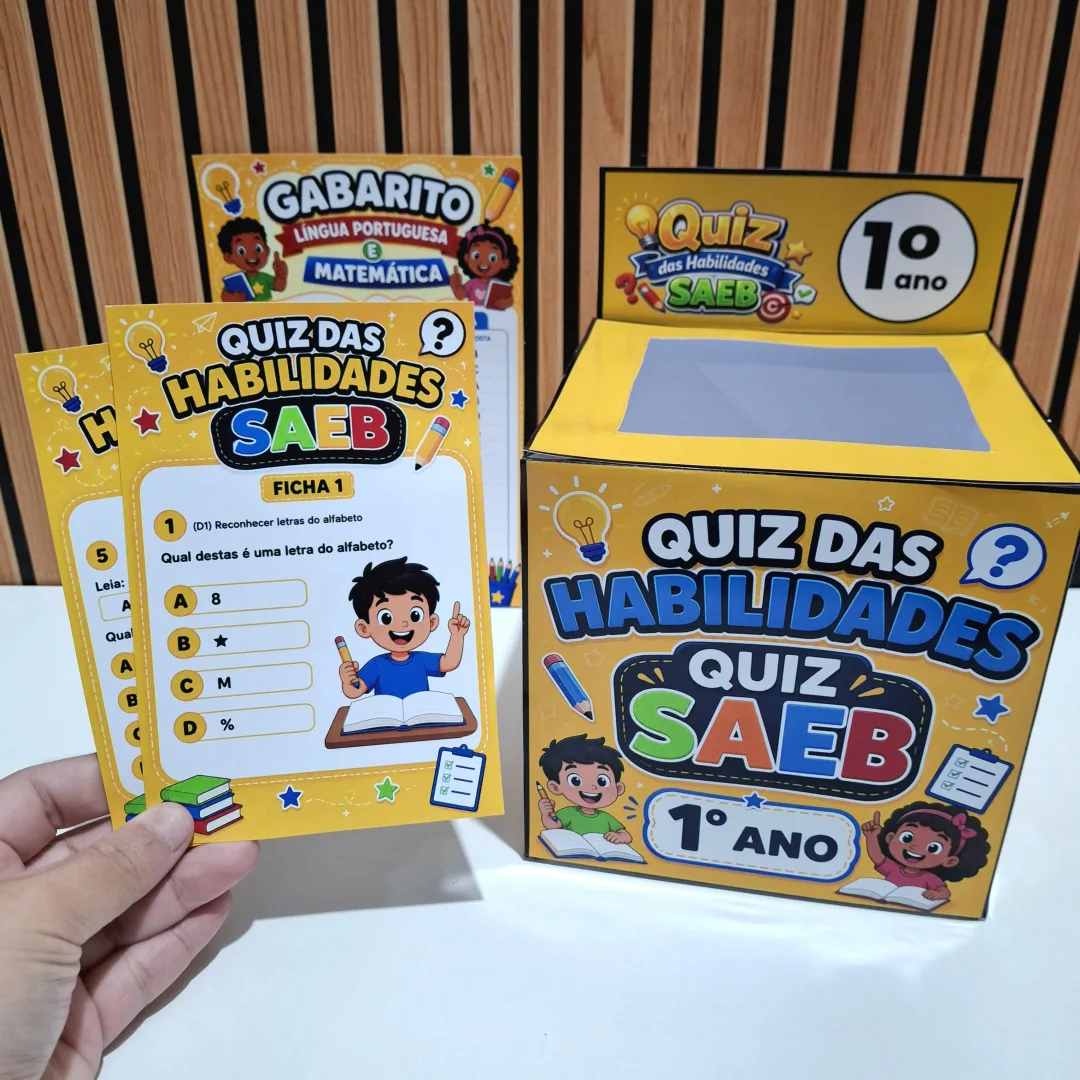 Quiz Saeb | Quiz de Habilidades 1° ano Fundamental — imagem 6