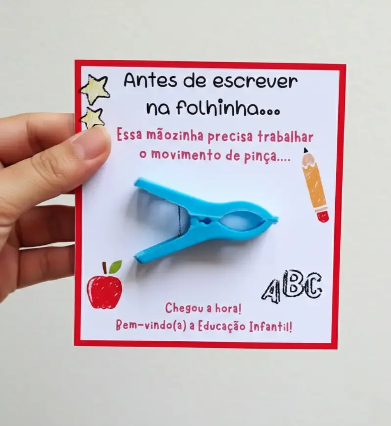 Recadinho Movimento de Pinça — imagem 3