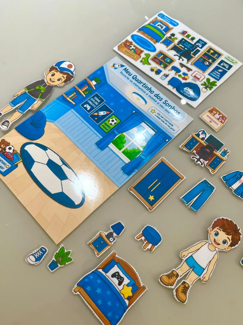 Recorta, Veste e Brinca! em PDF- “1º Ano”, “Educação Infantil — imagem 6