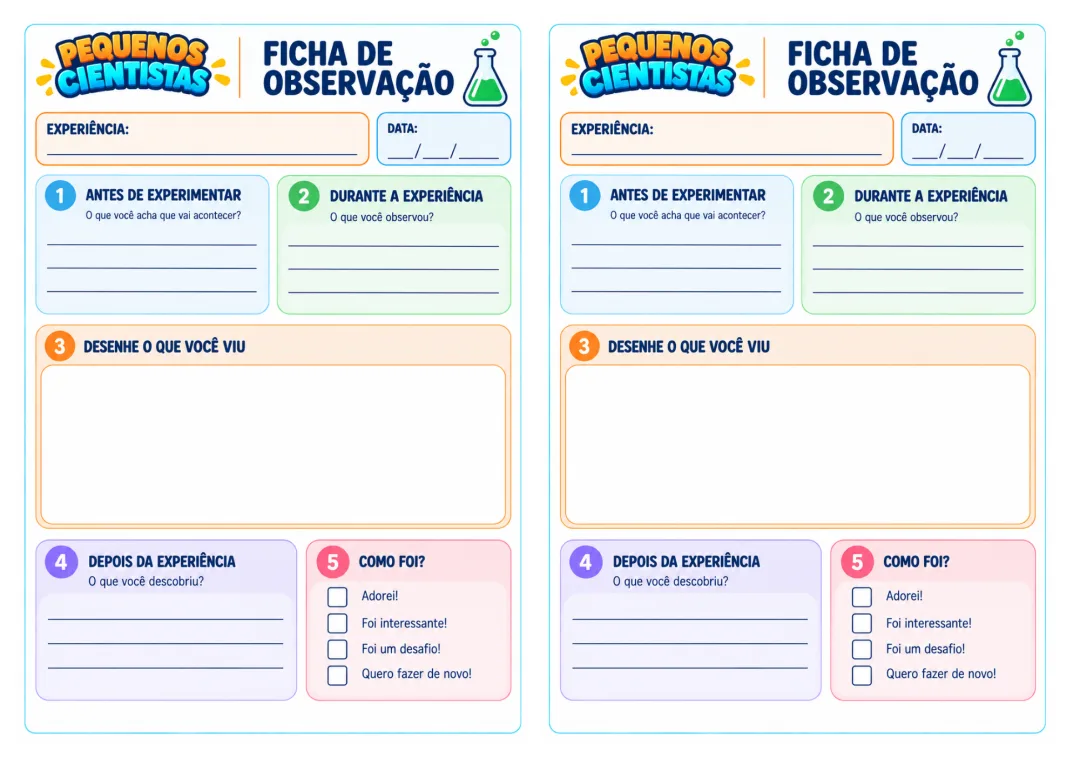 Recurso Digital Infantil - PEQUENOS CIENTISTAS  — imagem 2