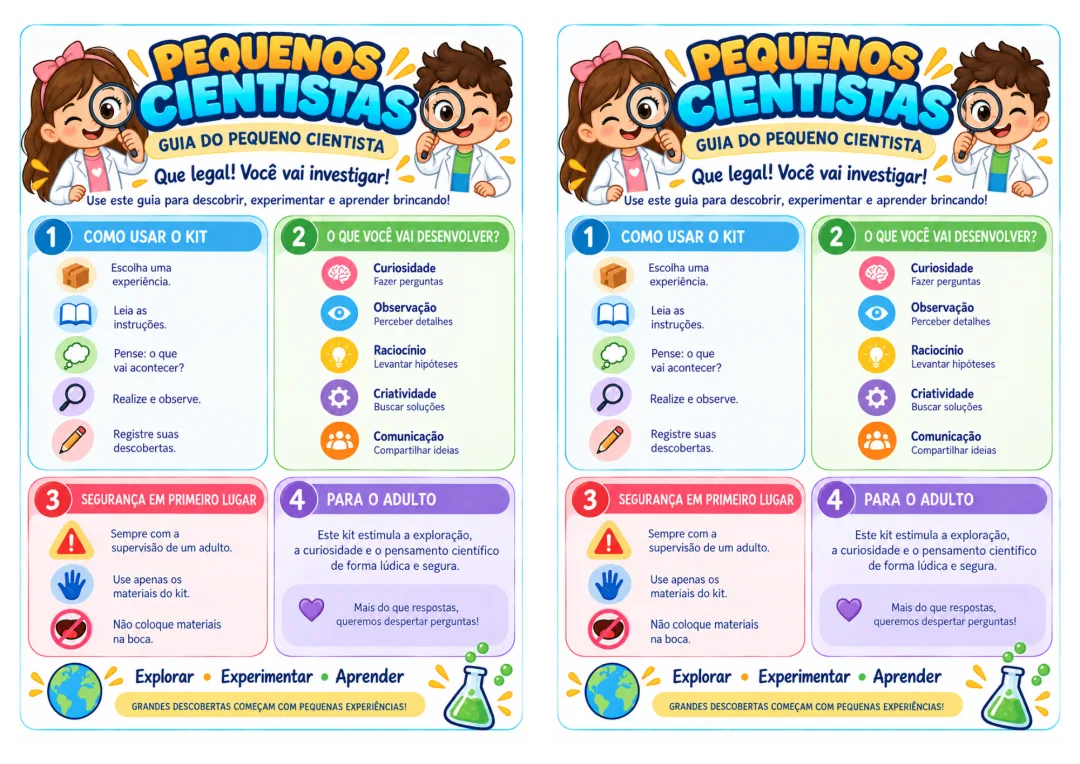 Recurso Digital Infantil - PEQUENOS CIENTISTAS  — imagem 4