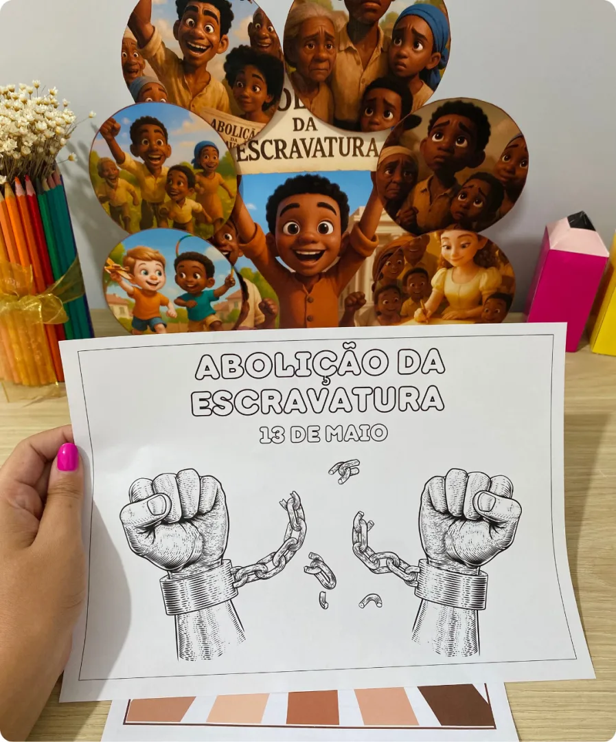 RECURSO LÚDICO - ABOLIÇÃO DA ESCRAVATURA NO BRASIL — imagem 2