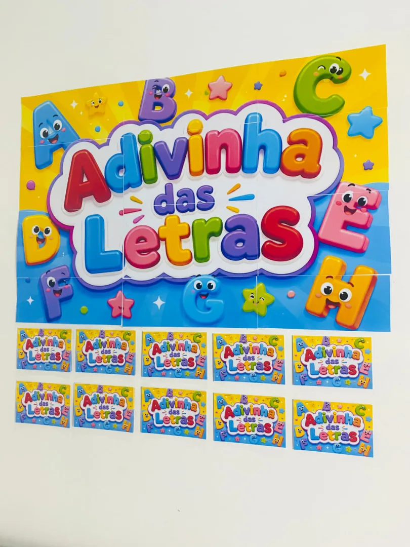 Recurso Pedagógico Adivinha das Letras BNCC PDF - Alfabetização — imagem 3