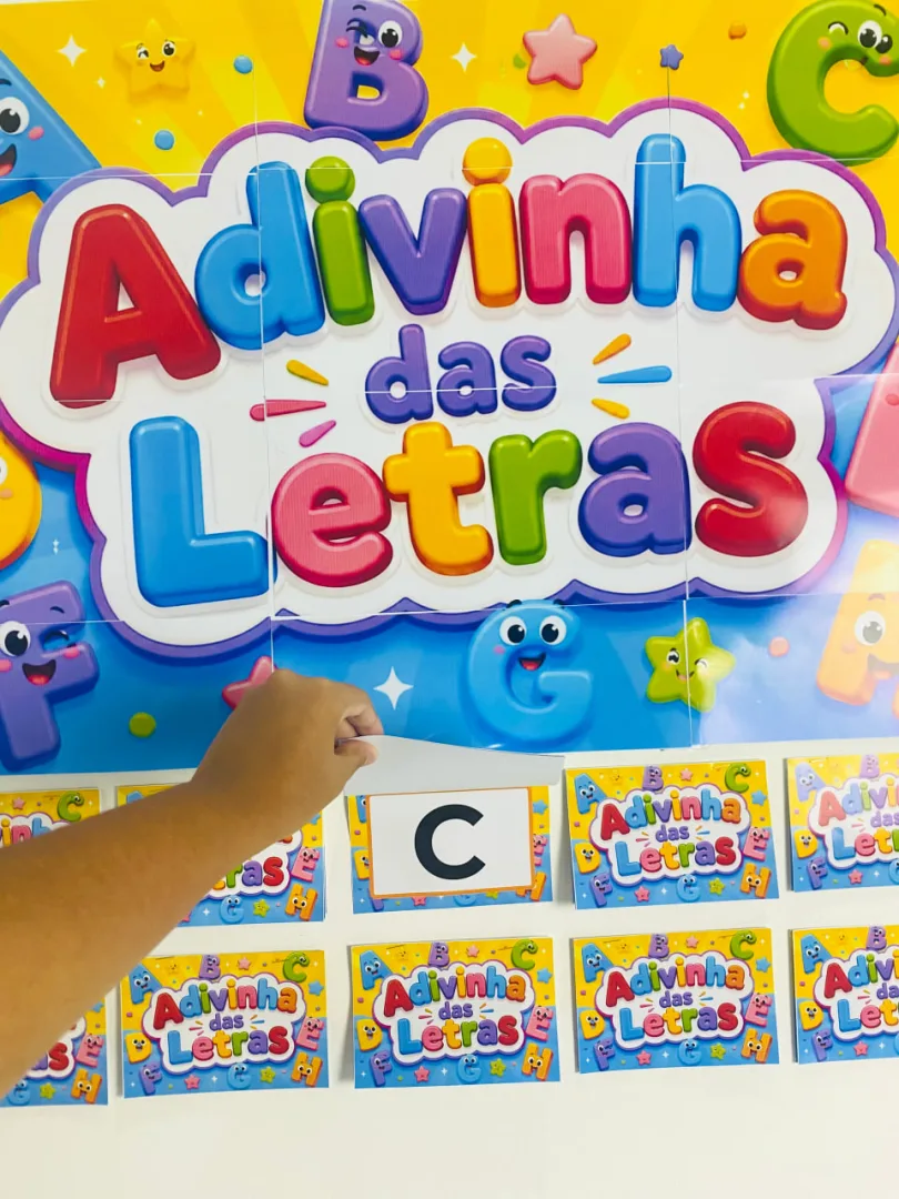 Recurso Pedagógico Adivinha das Letras BNCC PDF - Alfabetização — imagem 2