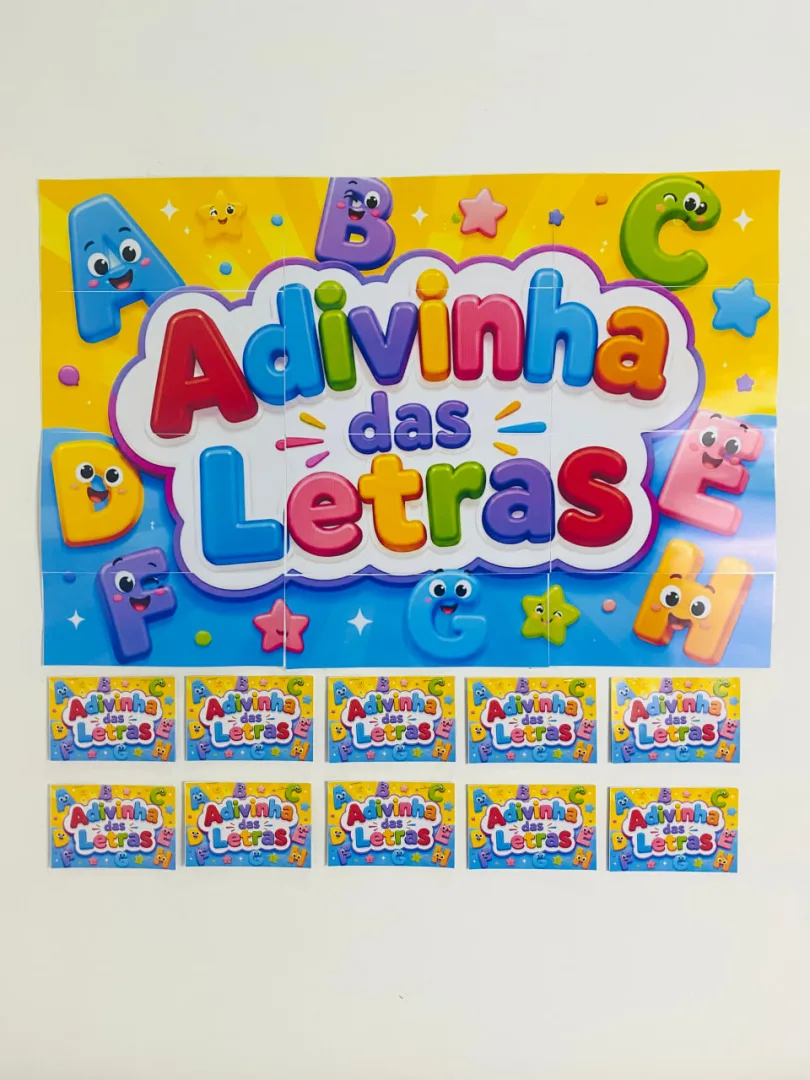 Recurso Pedagógico Adivinha das Letras BNCC PDF - Alfabetização — imagem 4