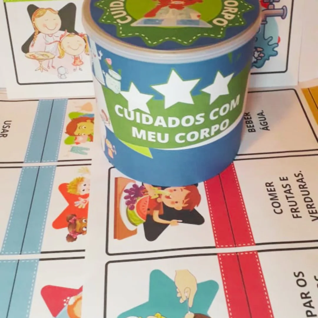 RECURSO PEDAGÓGICO: CUIDADOS COM O CORPO / HIGIENE INFANTIL — imagem 2