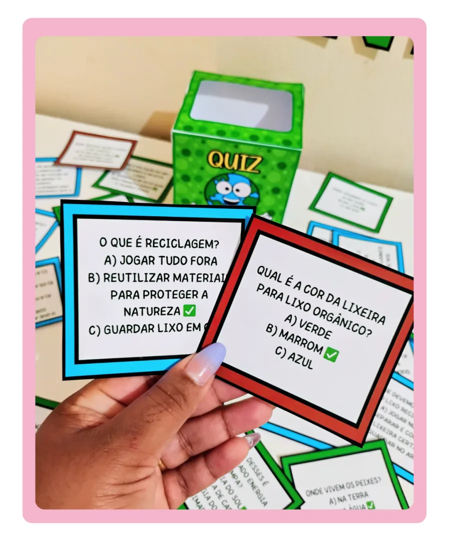 RECURSO PEDAGÓGICO MEIO AMBIENTE - QUIZ — imagem 2