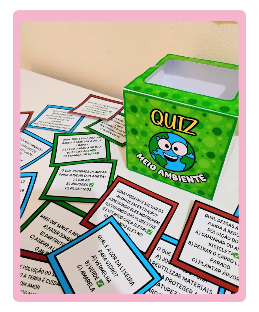 RECURSO PEDAGÓGICO MEIO AMBIENTE - QUIZ — imagem 4