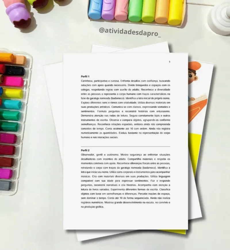 Relatórios Educação Infantil - E-book — imagem 2