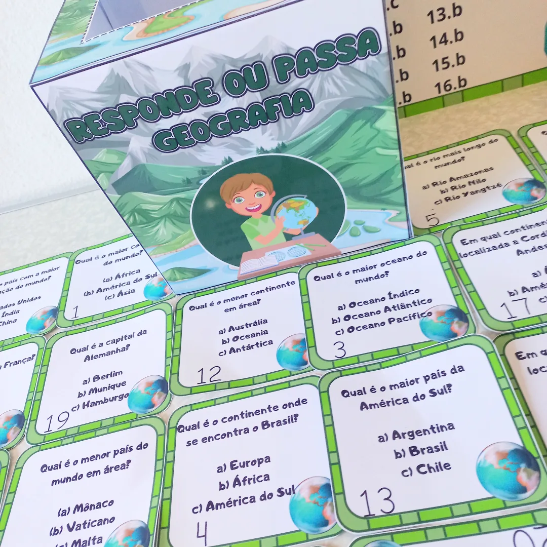 Responde ou Passa: Geografia em PDF 1º ao 6º ano — imagem 5