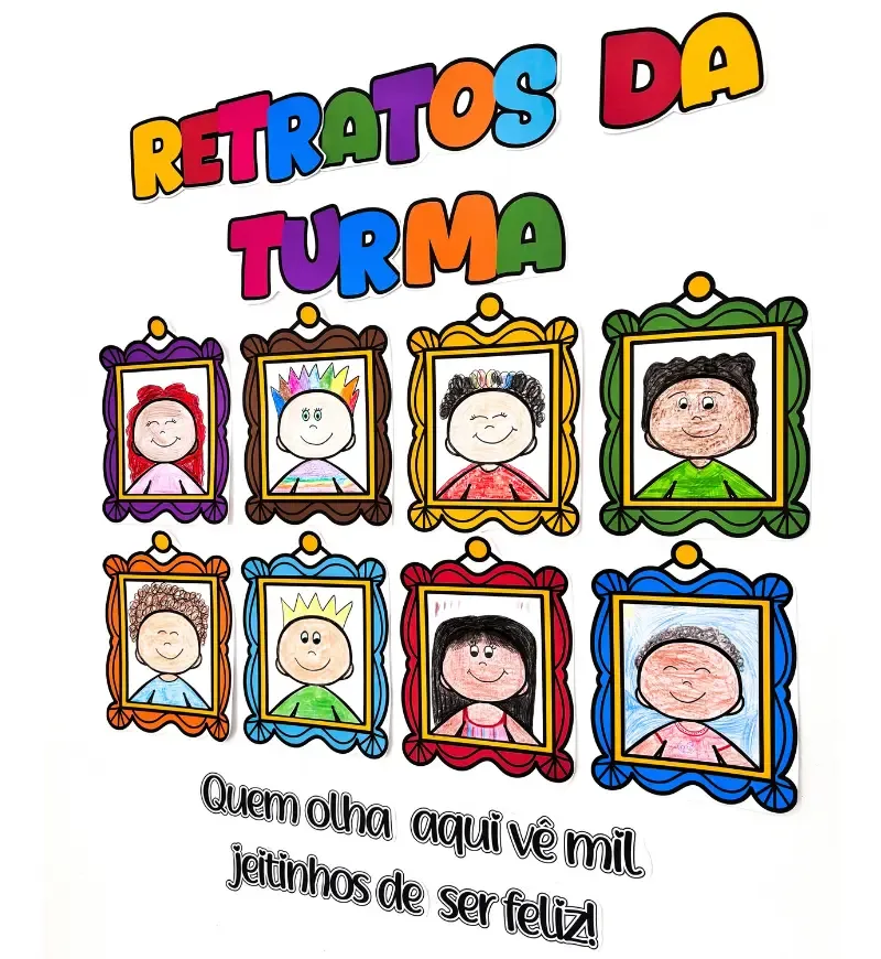 Retratos da Turma Consciência Negra Educação Infantil e 1° ao 5° Ano em PDF — imagem 3