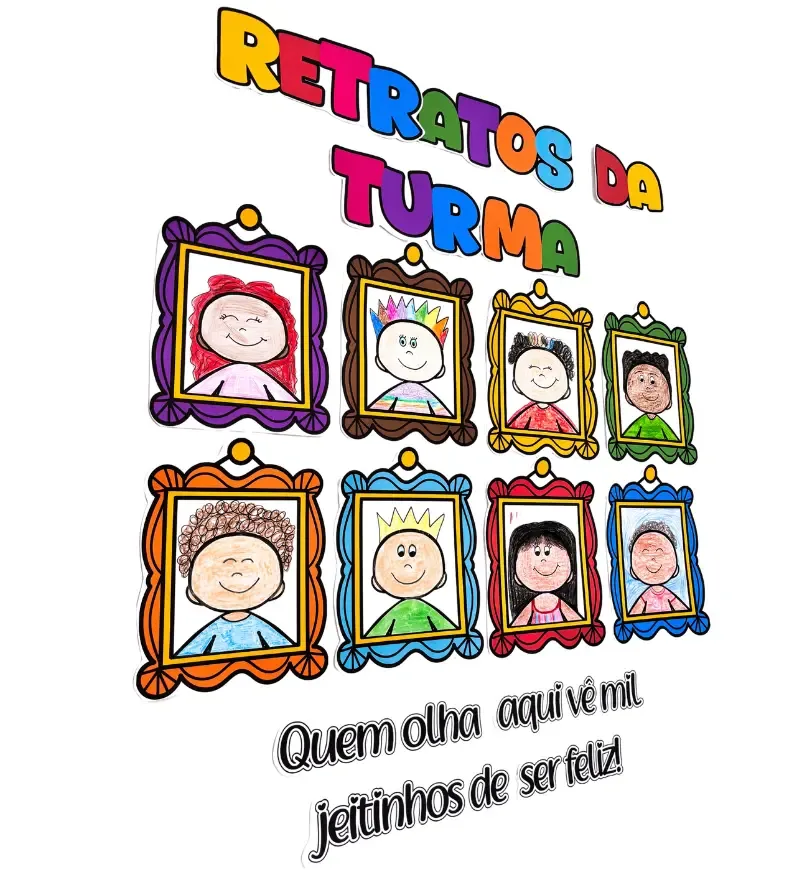 Retratos da Turma Consciência Negra Educação Infantil e 1° ao 5° Ano em PDF — imagem 2