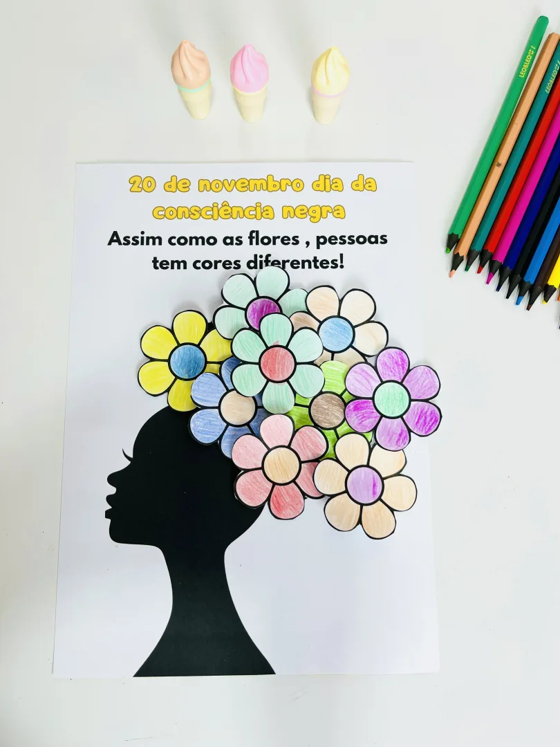 Revenda - Atividade Dia da Consciência Negra para Crianças – PDF para Imprimir — imagem 6