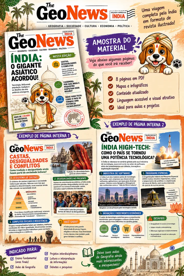 Revista sobre a Índia - 9º ano em PDF — imagem 4