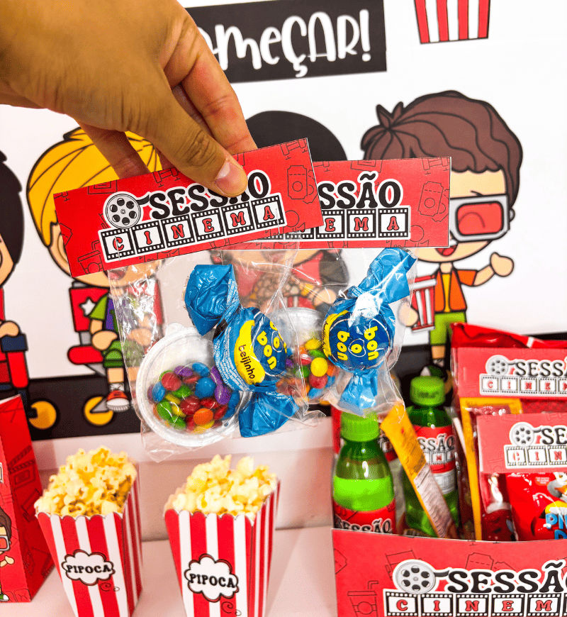 Kit Sessão Cinema | Dia das Crianças em PDF — imagem 3