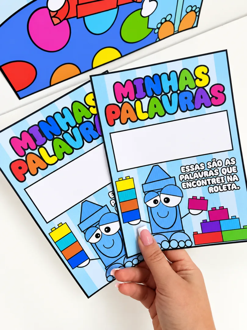 Roleta das Palavras – Atividade de Alfabetização — imagem 3