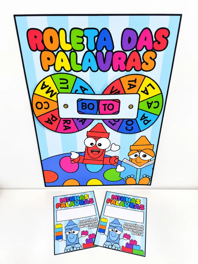 Roleta das Palavras – Atividade de Alfabetização — imagem 4