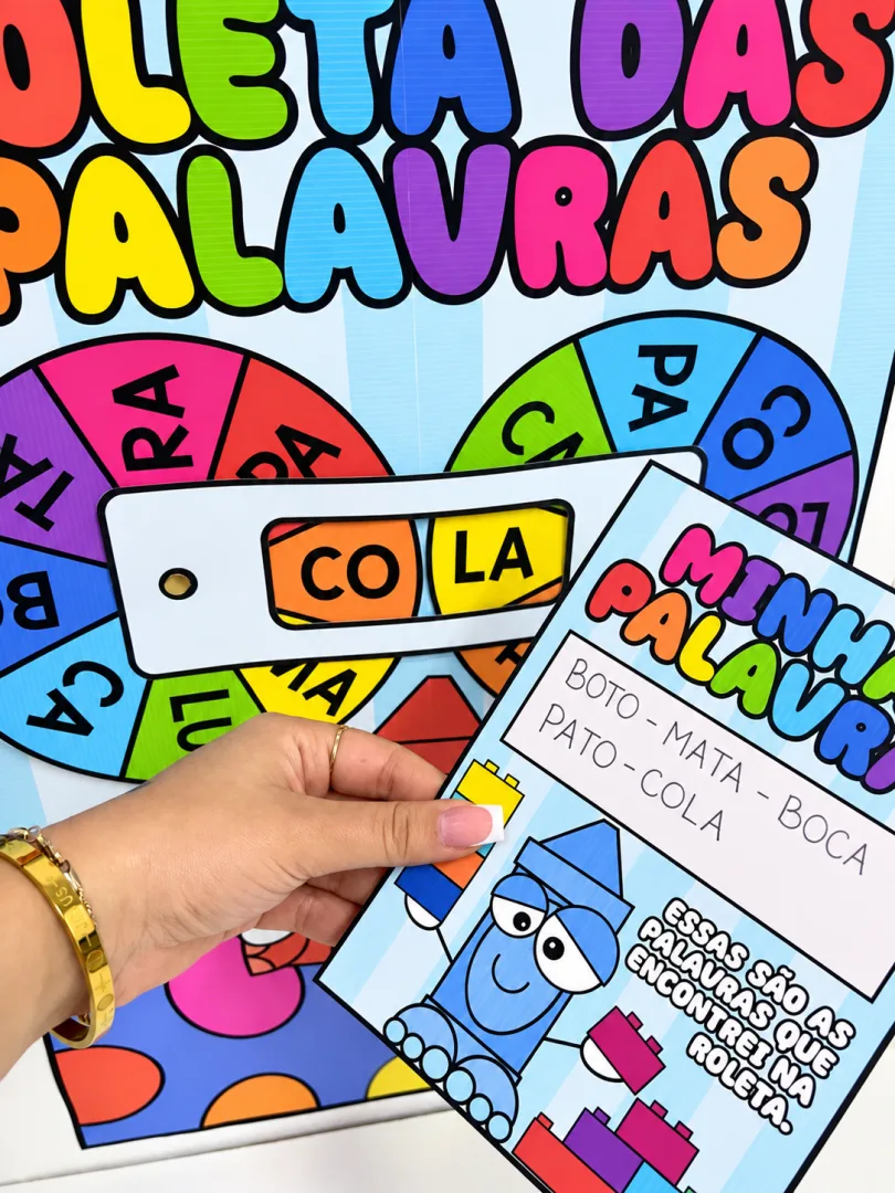 Roleta das Palavras – Atividade de Alfabetização — imagem 5