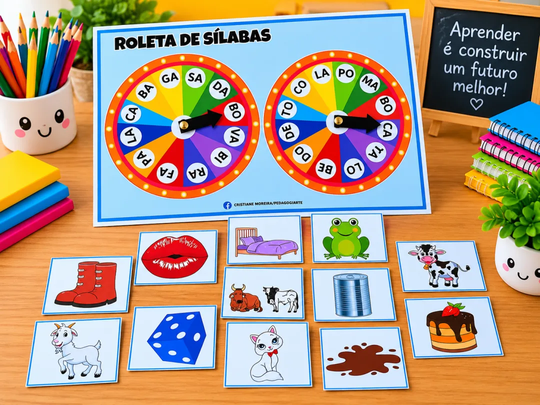 Roleta das sílabas PDF ensino fundamental  — imagem 2